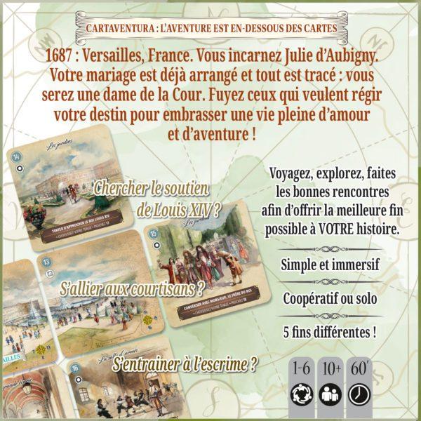 Cartaventura-Versailles-dos boite de jeu